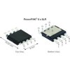 Pojedyncze tranzystory MOSFET Typ N-kanałowy 345 A PowerPAK 40 V Rozszerzenie 3-pinowy Powierzchnia 277 W Vishay 0.00124