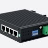Switch Ethernetu przemysłowego, porty RJ45: 5, Szyna DIN, 10/100Mbit/s