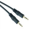 5m Gold 3.5mm Stereo Plug to Plug Audio Cable Lead