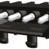 Listwa stykowa PCB 4-pinowe Commercial MATE-N-LOK raster: 5.08 mm Kąt prosty 1-rzędowe TE Connectivity Otwór