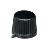 Pokrętło potencjometru oś: 4mm średnica: 11.4mm Wałek okrągły Czarny OKW