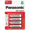 Bateria cynkowo-węglowa R6 AA 1,5V Panasonic BLISTER 4szt.