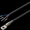 Temperature probe, cable, PUR, 2 m, -40 to 90 °C, Ø 10 mm, Pt100 sensor, TS2239