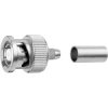 Telegärtner 100023361 R-BNC plug straight 50 Ω bayonet coupling 1pc
