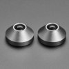 Gray Anodized Aluminum Bumper Feet - Pack of 2