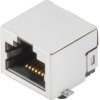 Socket, RJ45, 8 pole, solder connection, 1455220000