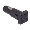 R3-38 6.3x32mm Panel Mount Push-Fit Fuse Holder 10A