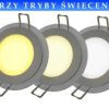 Downlight Led Bowl 6W 230V Ciepły,Zimny,Dzienny