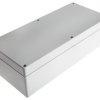 Obudowa ABS szerokość zew. 160 mm długość zew. 360 mm wys. zew. 101 mm Fibox IP67 Szary