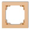 DECO Ramka pojedyncza DECO Pastel Matt brzoskwiniowy 45DR-1