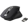 Renkforce RF-5150984 RF-WM-300 Ergonomic Mouse Bluetooth Wireless Black/Grey
