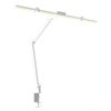 Lampa biurkowa LED - profesjonalna z regulacją barwy i jasności - liniowa 72cm - 2 ramiona - 1380lm - biała - FDDL03