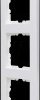 407229008 HK07 PURE - 5-way cover frame, pure white