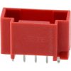 Pin header, 5 pole, pitch 2.5 mm, straight, red, 5-1971798-3