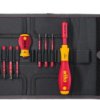 Wiha Wkrętak i zestaw bitów slimVario płaski Pozidriv/PlusMinus/Pozidriv 9-cz. w torbie 2831T902 41233
