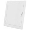 Drzwiczki rewizyjne 15x30 plastikowe białe 150x300mm, bez zamka ABS airRoxy 02-805a