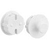 SAUBA 106269 DODO Socket Cover White Protects & Hooks Up to 200g Items