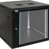Szafa wisząca RW966 9U 19 czarna spawana 600x503x600mm 70kg