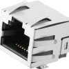 encitech RJJS-88-SMT-WF złącze żeńskie do wbudowania poziomego RJ45 encitech RJJS-88-SMT-WF 2101-0120-02 złącze żeńskie