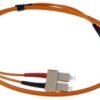 Kabel Światłowodowy, Średnica: 62.5/125Μm, Om1 Wielomodowy, Pomarańczowy, St/Sc