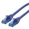 Roline Utp Patchcord Cat.6A Component Level, Lsoh, Fioletowy, 0.3 M