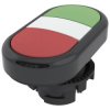 Pizzato Elettrica E21PDRL10423 Double Head Pushbutton Planar Green/Red
