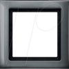 400114 Aqua design frame - 1-gang, anthracite