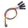 Flexible Qwiic Cable - Female Jumper (4-pin)