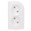 Rozgałęźnik Do Przedłużacza 2-Gniazda B/U Biały Gn-2