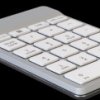 RGOCONMWDWH Keyboard, USB, compact, ergonomic, white