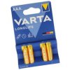 Bateria; alkaliczna; LR03 AAA Longlife; 1,5V; blister; fi 10,3x44,5mm; VARTA; R3 AAA