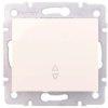 LOGI Łącznik schodowy śrubowy 10AX 250V kremowy 021050103 25132