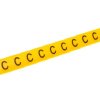 Oznacznik przewodów OZ-1/C żółty E04ZP-01020202400 /100szt./