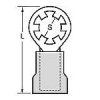 Molex 190770024 Końcówka oczkowa 1500 szt.