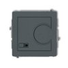 DECO Regulator temperatury z czujnikiem powietrznym grafitowy mat 28DRT-2 KARLIK