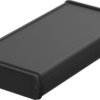 Aluminum enclosure, (L x W x H) 200 x 106 x 32 mm, black, IP65, 84100200.MT4