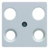 Płytka centralna do gniazda antenowego 4-wyjściowego śnieżnobiały S.1/B.1/B.3/B.7 Glas 14831909