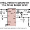 High Voltage 500mA, 200kHz Step-Down Switching Regulator with 100µA Quiescent Current