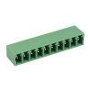 10-Way 3.81mm Vertical PCB Header Closed Ends 8A 300V