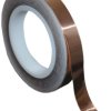 Taśma metalizowana szerokość 25mm Taśma miedziana grubość folii 0.025mm Hi-Bond wytrzymałość termiczna +130°C Brak