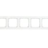 AS Ramka pięciokrotna biała R-5G/00