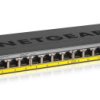 Switch Netgear GS116LP-100EUS 16p PoE 76W* (PoE+: 16p) Unmanaged Gigabit