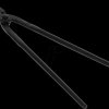 230-400 Blacksmith's tongs, round nosed 400 mm