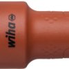 VDE 3/8 inch socket wrench, external hexagon, 21 mm, L 47 mm, 246210