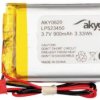 Pakiet akumulatorów Akumulator specjalny, LiPo Akyga LP523450, 3.7 V, 900 mAh