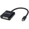 Manhattan 152549 Mini DisplayPort 1.2a to DVI-I Dual-Link Adapter Cable, 4K@30H