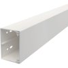 Cable duct, (L x W x H) 2000 x 90 x 60 mm, PVC, pure white, 6191207, 1 piece with 2 meters