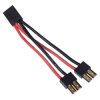 Compatible with Traxxas Female to 2 x Male Parallel Adapter Lead 100mm