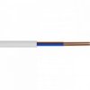 Przewód mieszkaniowy H03VV-F (OMY) 2x1,5 biały 300/300V /50m/