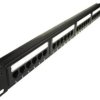 Patch panel 24-port UTP6 1U 19cali bez półki krone LS